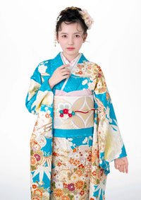 【振袖ネットレンタル：春日和の兆し】爽やかで華やかに/KH-585