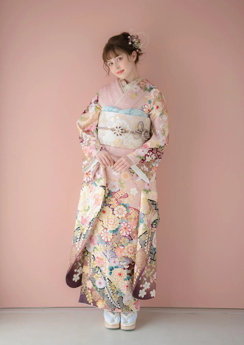 振袖ネットレンタル:くすみピンク】愛されカラー2/KH-338 – kimono 振袖ネットレンタル:くすみピンク】愛されカラー2/KH-338 – kimono