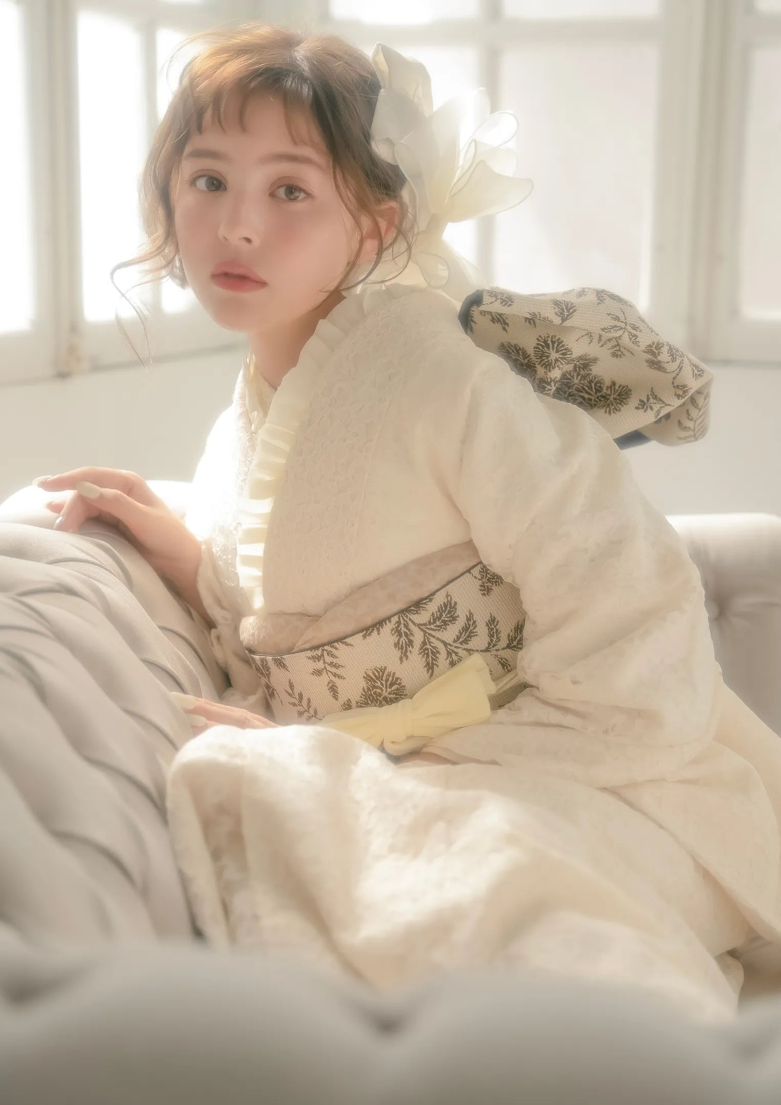 振袖ネットレンタル:オリエンタルな赤 】シノワズリで個性的に/KH-494 振袖ネットレンタル:オリエンタルな赤 】シノワズリで個性的に/KH-494