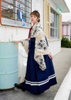 【袴ネットレンタル：クラシカルセーラーネイビー】洋風な学生さん/KH-362