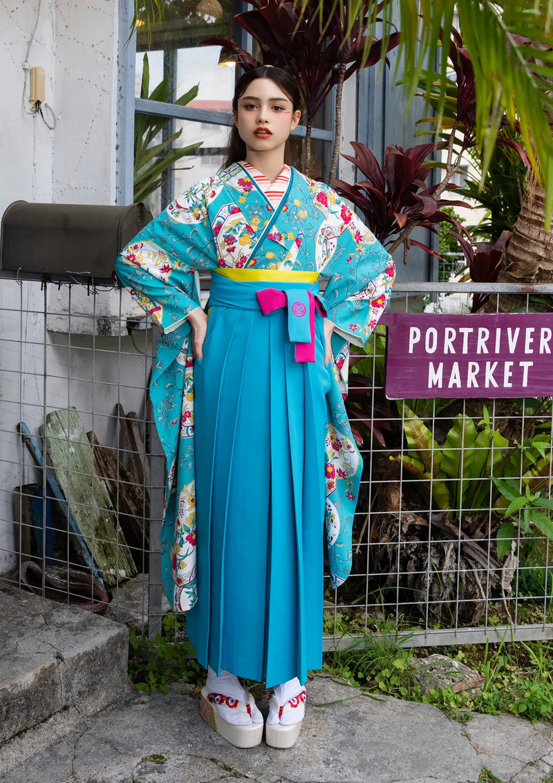 【袴ネットレンタル：シノワズリ】東洋のデザイン/KH-527