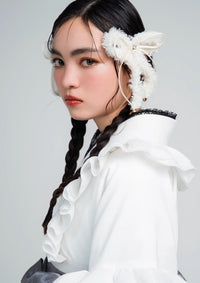 【袴ネットレンタル：ホワイトゴシック】イノセントな雰囲気で/NMR-3