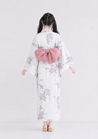 【浴衣販売】セパレート浴衣帯つきセット大人可愛いフェミニンなデザイン/WY-11