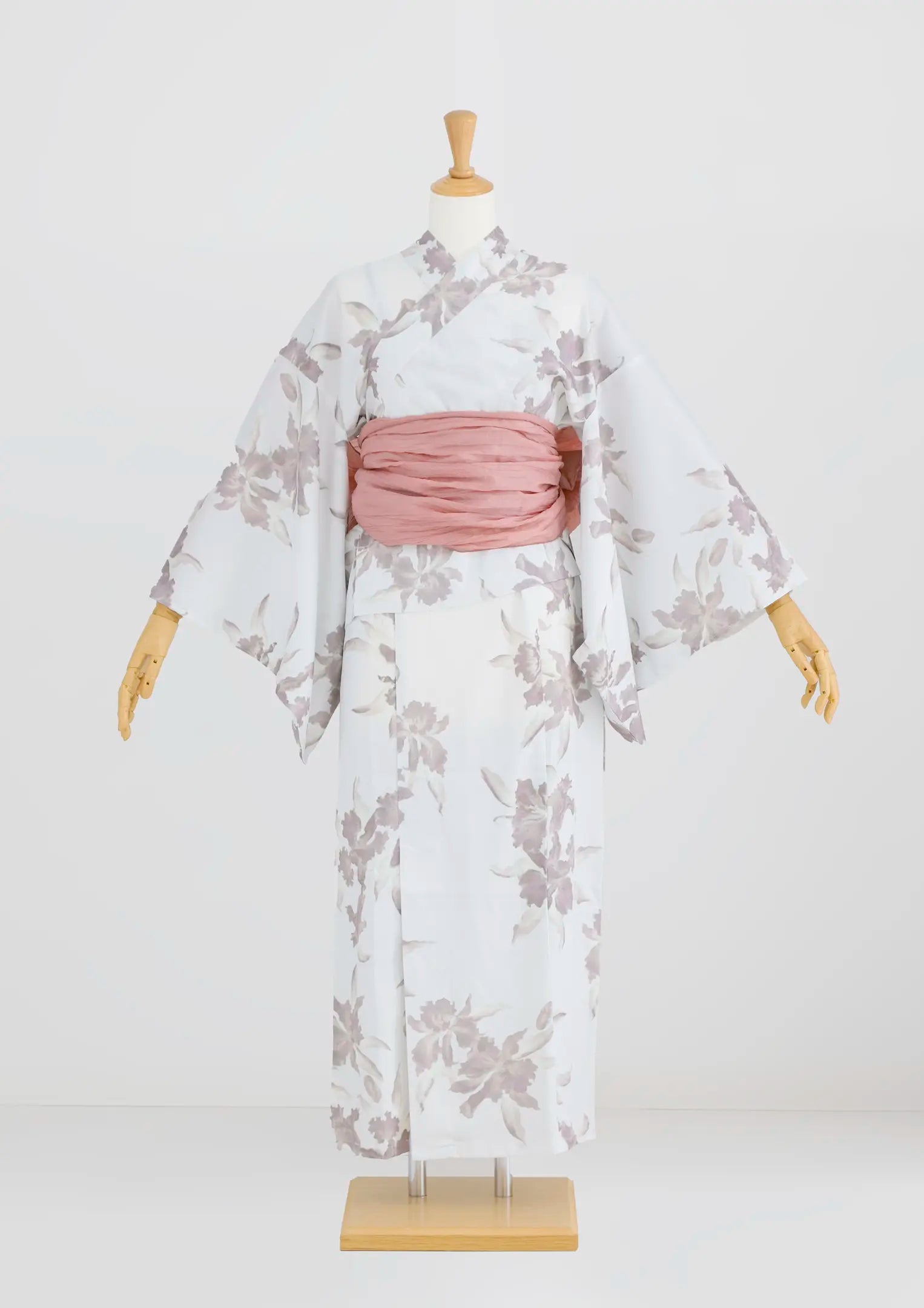 【浴衣販売】セパレート浴衣帯つきセット大人可愛いフェミニンなデザイン/WY-11