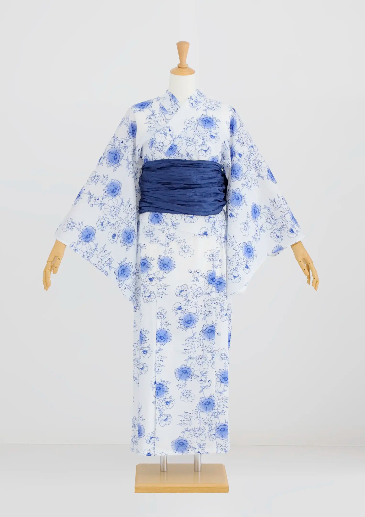 【浴衣販売】セパレート浴衣帯つきセット涼しげに可愛く/WY-14