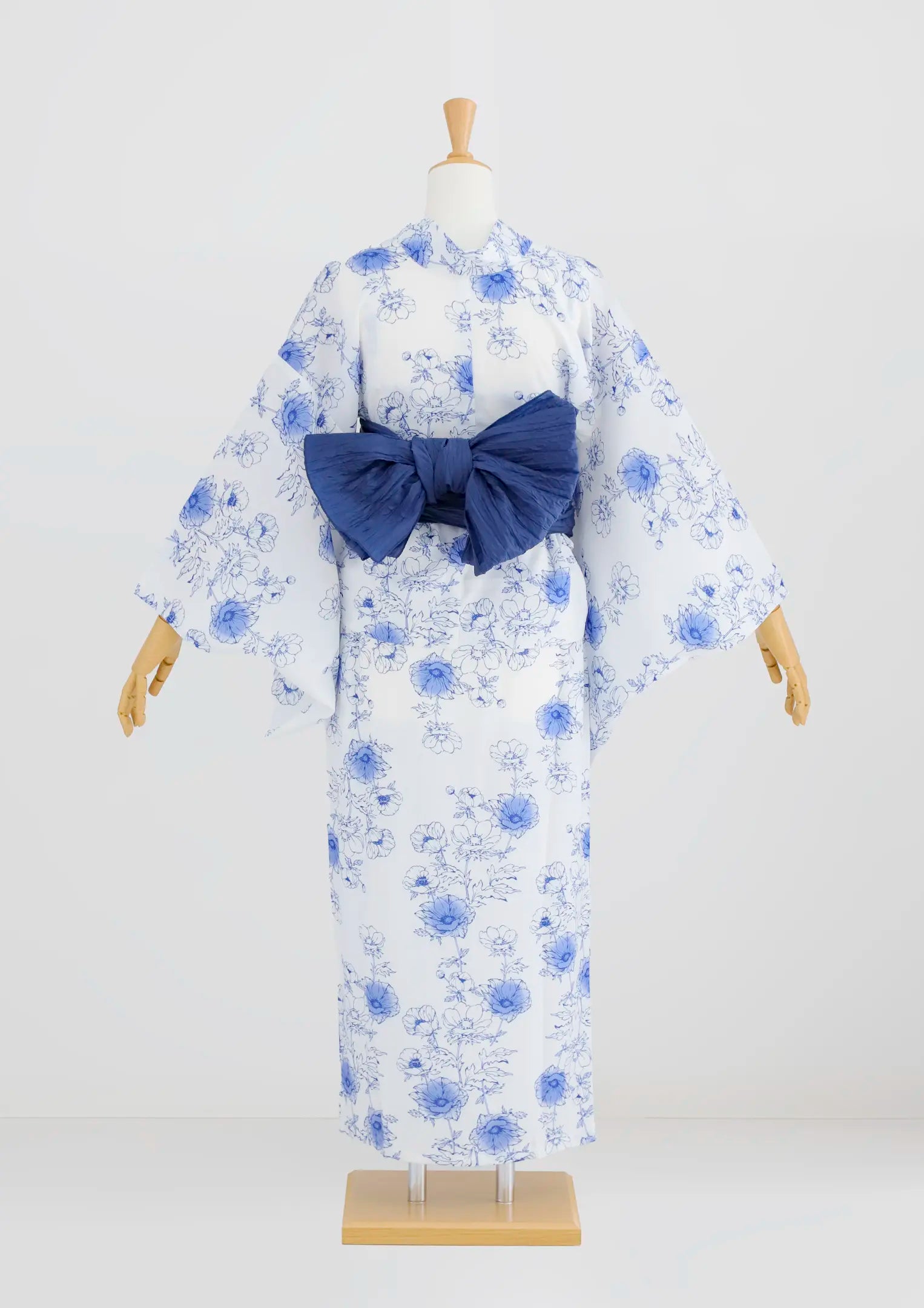 【浴衣販売】セパレート浴衣帯つきセット涼しげに可愛く/WY-14