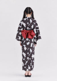 【浴衣販売】セパレート浴衣帯つきセット可愛らしくも個性的な雰囲気/WY-16