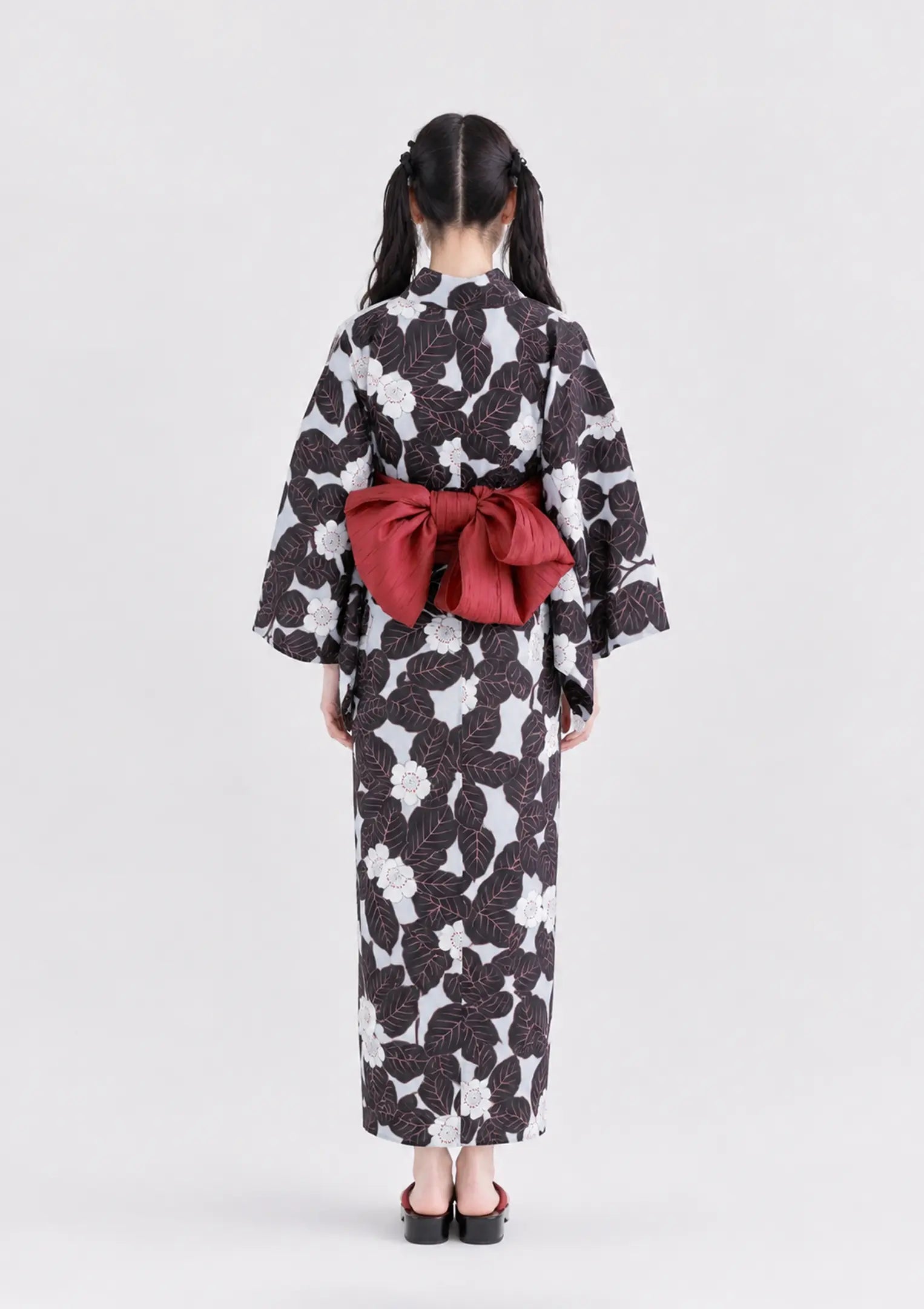 【浴衣販売】セパレート浴衣帯つきセット可愛らしくも個性的な雰囲気/WY-16