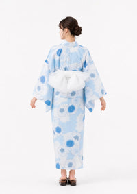 【浴衣販売】セパレート浴衣帯つきセット爽やかに大人っぽく/WY-17