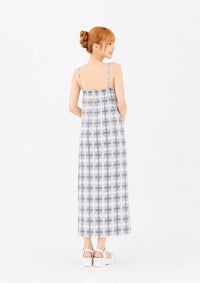 【浴衣販売】セパレート浴衣帯つきセット珍しいモダンなチェック柄/WY-4