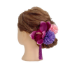 【髪飾り：紫の花とタッセルがシンプルかわいい】グラマラス hair-28