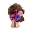 【髪飾り：紫の花とタッセルがシンプルかわいい】グラマラス hair-28