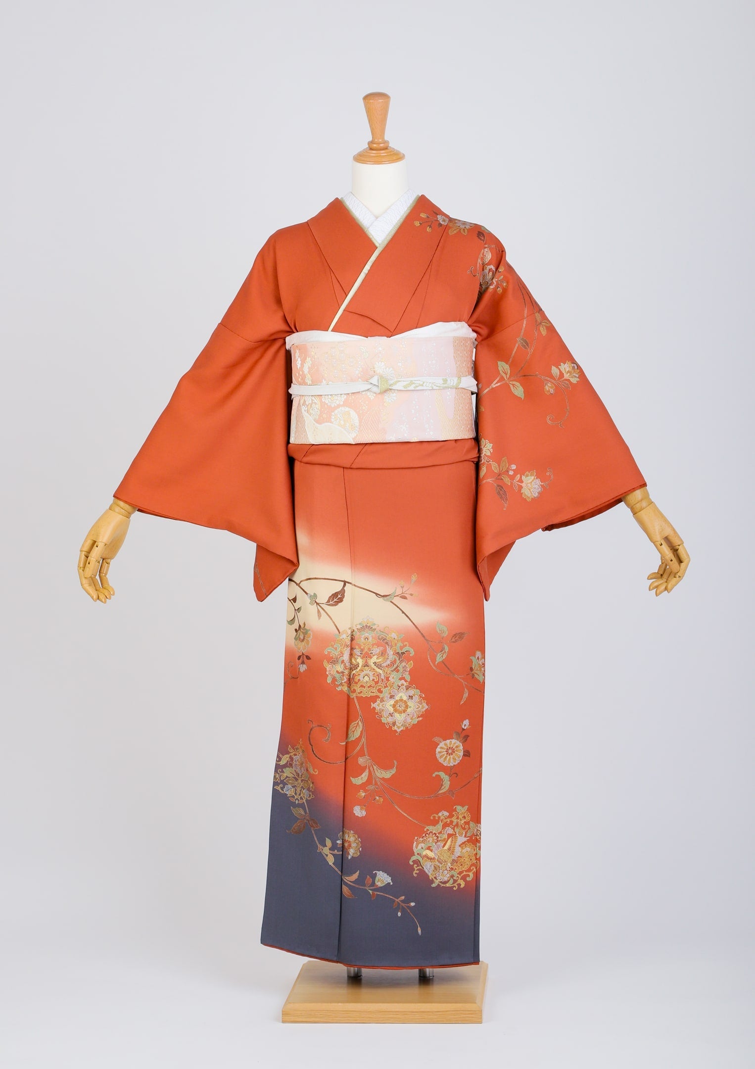 訪問着レンタル:樺色と藍鉄色】D-S1 – kimono-hearts-onlinestore 訪問着レンタル:樺色と藍鉄色】D-S1 – kimono-hearts-onlinestore