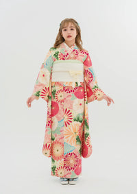 【振袖ネットレンタルすぐ届く成人式振袖】注文後1週間程度でお届け！/FL-8103