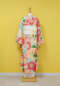 【振袖ネットレンタルすぐ届く成人式振袖】注文後1週間程度でお届け！/FL-8103