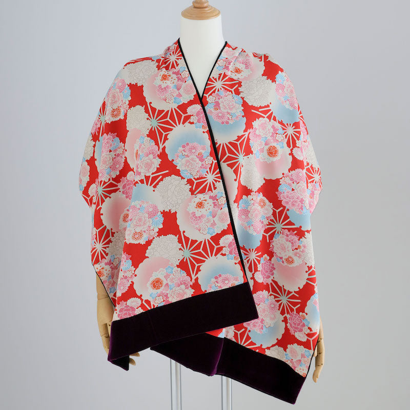 ショール】ベロア素材リバーシブル黒 – kimono-hearts-onlinestore