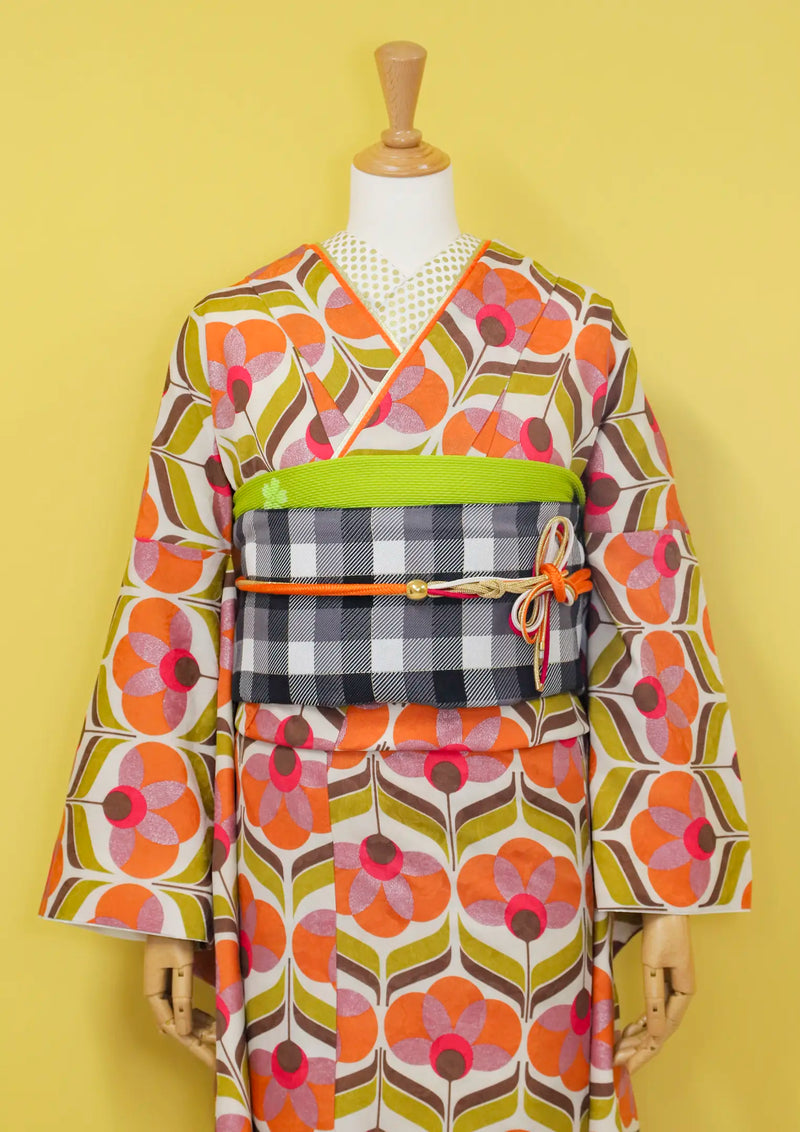 【振袖ネットレンタルすぐ届く成人式振袖】注文後1週間程度でお届け！キュートな雰囲気/KH-554