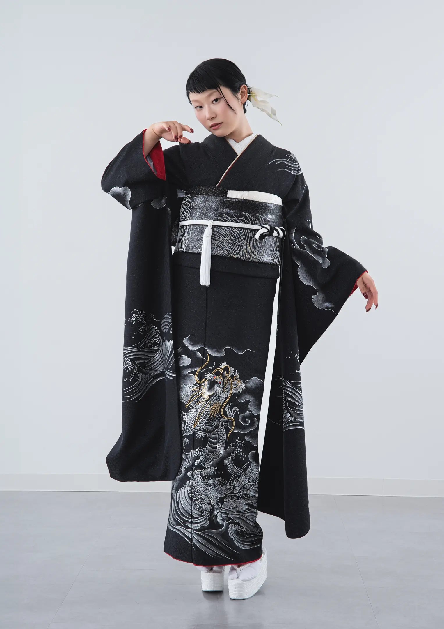 振袖ネットレンタル:黒に龍 】小粋にクールに/KH-329 – kimono-hearts 振袖ネットレンタル:黒に龍 】小粋にクールに/KH-329 – kimono-hearts