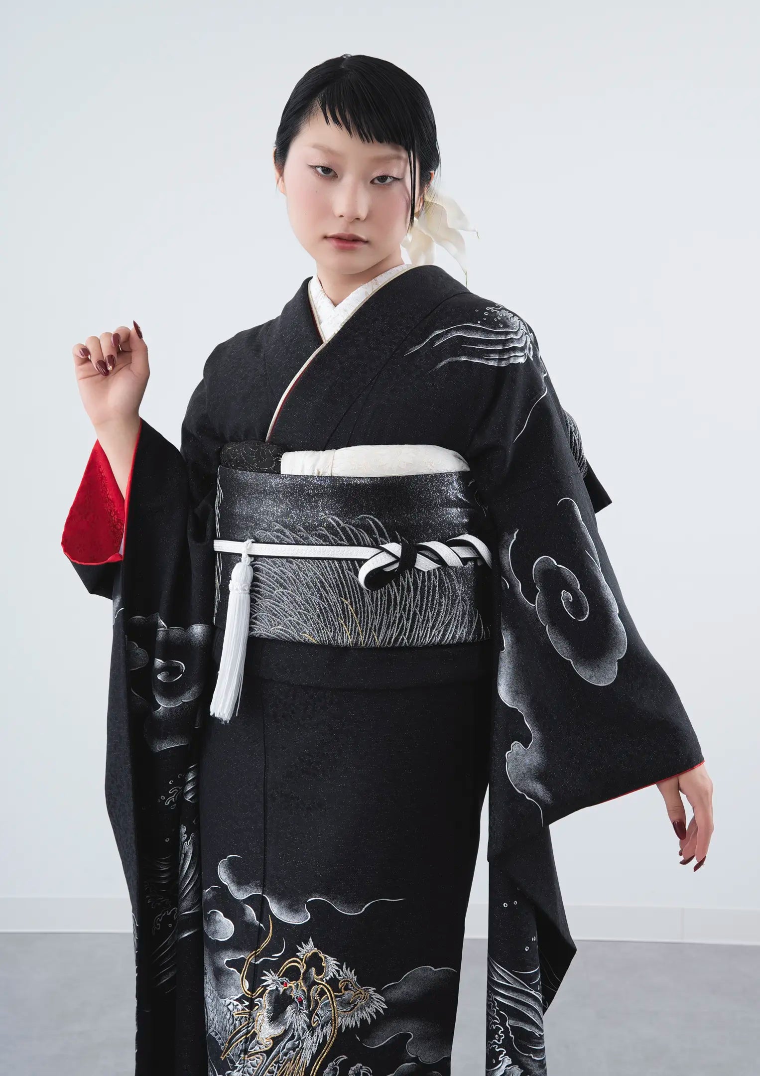 振袖ネットレンタル:黒に龍 】小粋にクールに/KH-329 – kimono-hearts 振袖ネットレンタル:黒に龍 】小粋にクールに/KH-329 – kimono-hearts