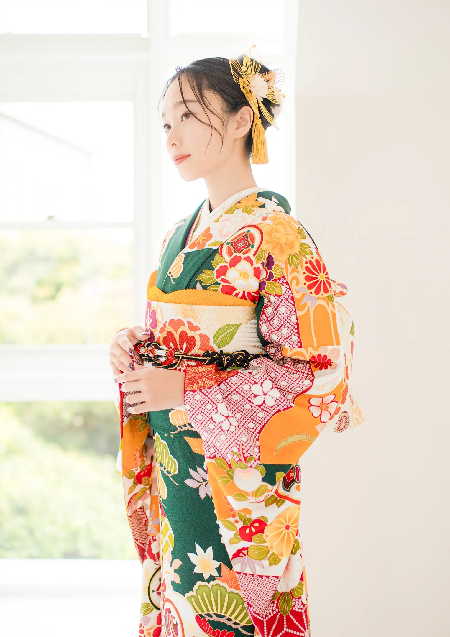 平和屋着物∞男性 羽織 お召地 鹿の子文 正絹 逸品 未使用 CABD4426ua 正絹