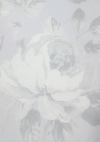 【袴ネットレンタル：白の花柄セットアップ】ローリーズファームの袴/NLN-62