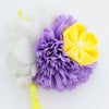 【髪飾り販売：成人式・卒業式に！パープルマムとイエロータッセル付き髪飾りセット】振袖・袴用和装ヘアアクセサリー/hair-007