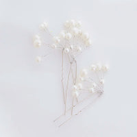 【髪飾り販売：成人式・卒業式に！パールビジュー細ワイヤーピック3本セット】振袖・袴用和装ヘアアクセサリー/hair-037