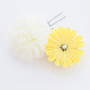 【髪飾り販売：成人式・卒業式に！パステルマムとイエローつまみフラワーのタッセル付き髪飾りセット】振袖・袴用和装ヘアアクセサリー/hair-119