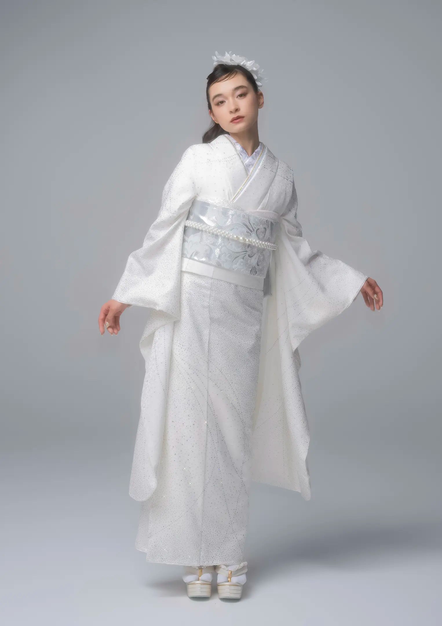 振袖ネットレンタル:純白】ラインストーンの輝き/KH-549 – kimono 振袖ネットレンタル:純白】ラインストーンの輝き/KH-549 – kimono