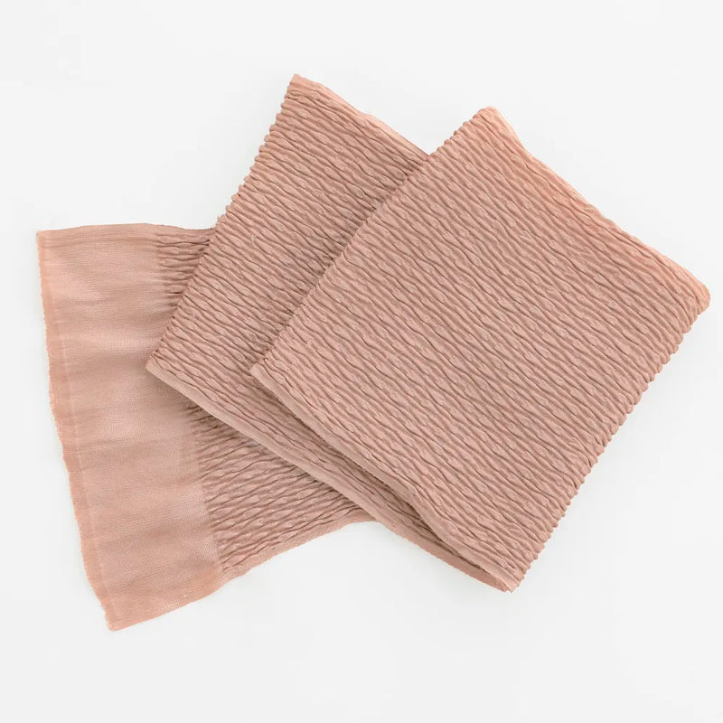 【帯揚げ販売：和装小物】ふくれブラウン