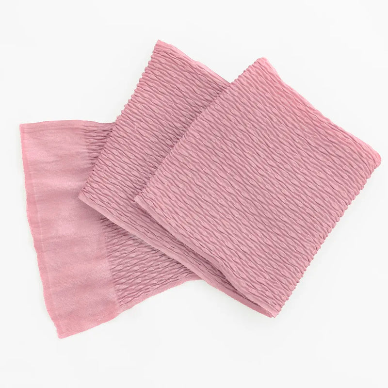 【帯揚げ販売：和装小物】ふくれくすみピンク