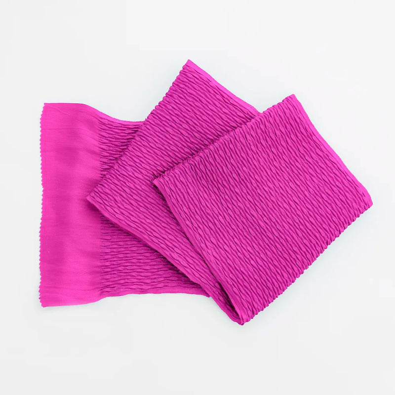 【帯揚げ販売：和装小物】ふくれ紫