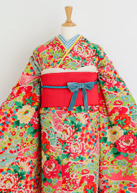 【振袖ネットレンタルすぐ届く成人式振袖】最短1週間でお届け！/KH-255