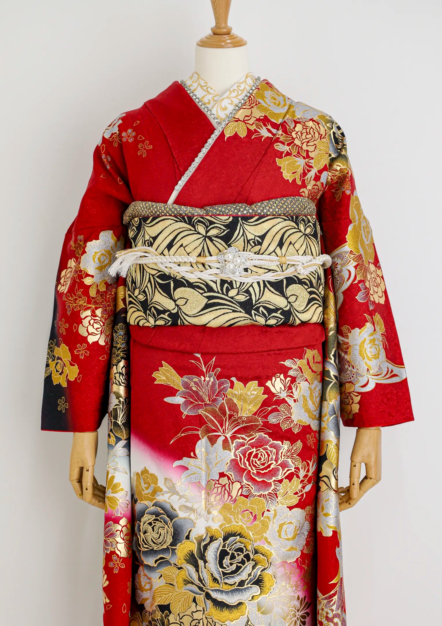 【振袖ネットレンタルすぐ届く成人式振袖】最短1週間でお届け！一際目立つ大人ギャル/KH-370