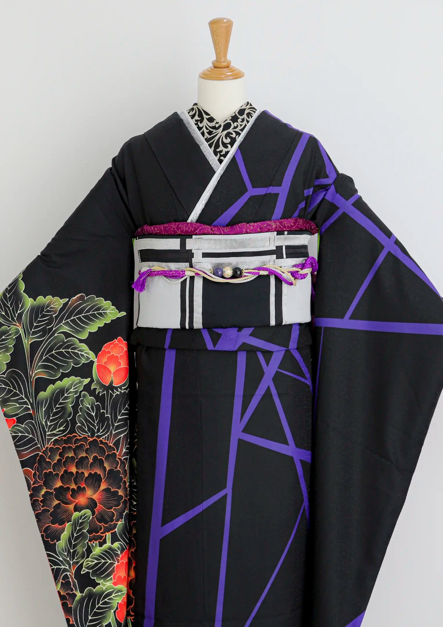 【振袖ネットレンタルすぐ届く成人式振袖】最短1週間でお届け！威風堂々/KH-486