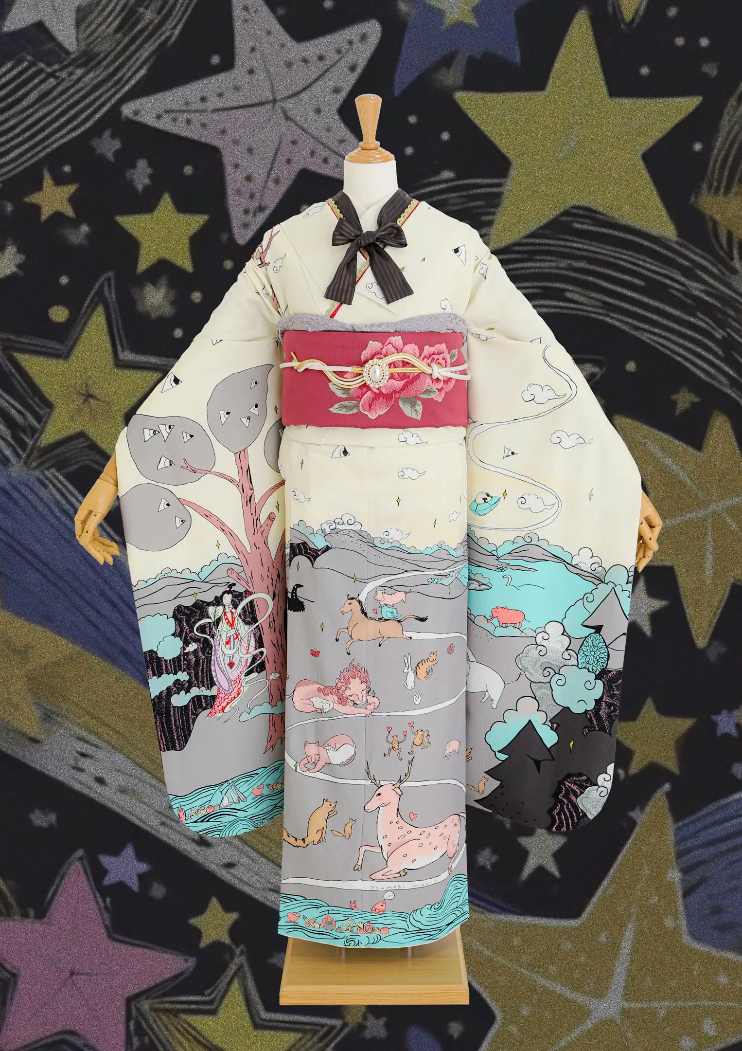 【振袖ネットレンタルすぐ届く成人式振袖】最短1週間でお届け！/KH-258