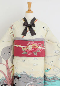 【振袖ネットレンタルすぐ届く成人式振袖】最短1週間でお届け！/KH-258