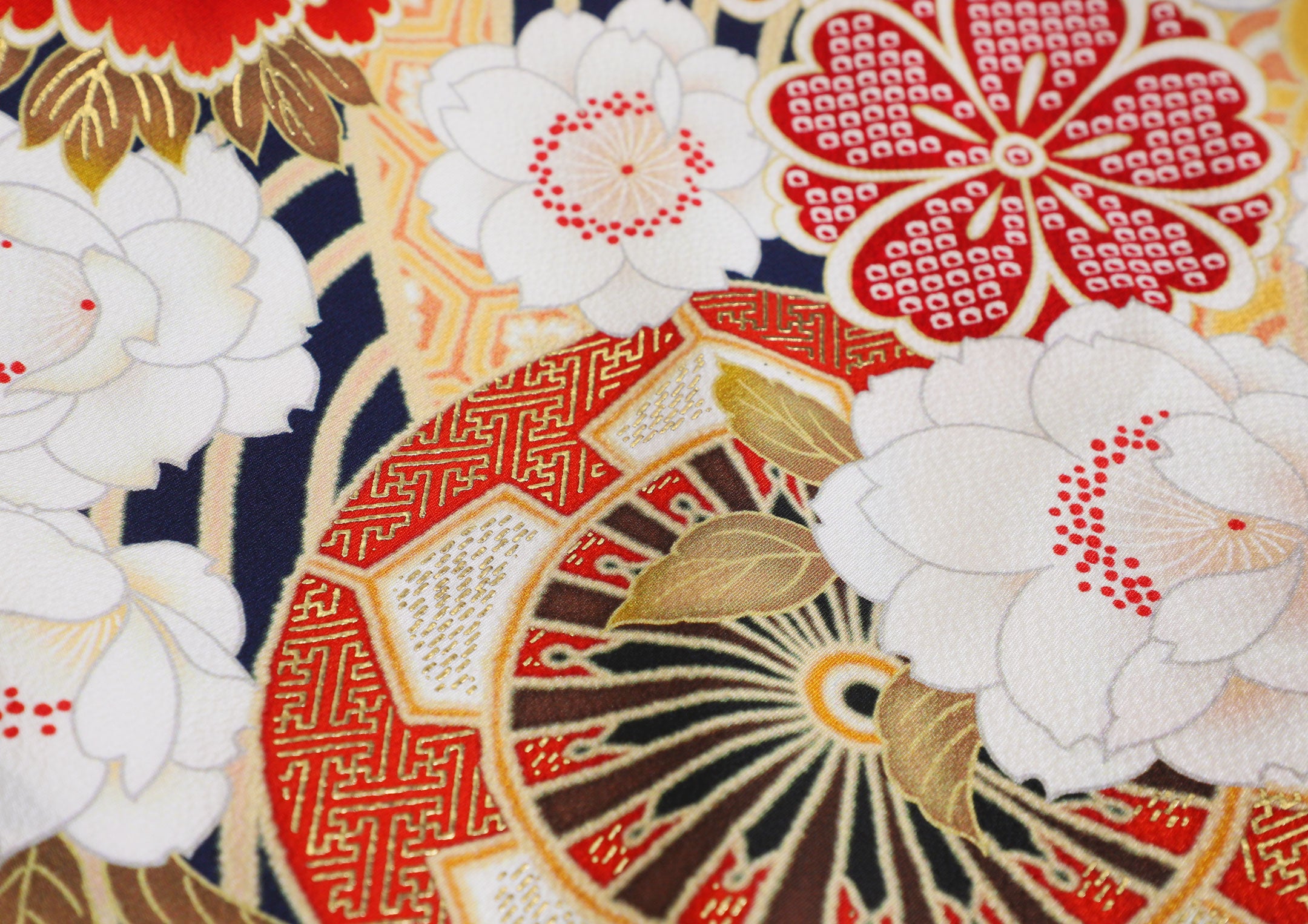 振袖ネットレンタル：青に咲く花】王道な古典柄振袖/KH-201 – kimono
