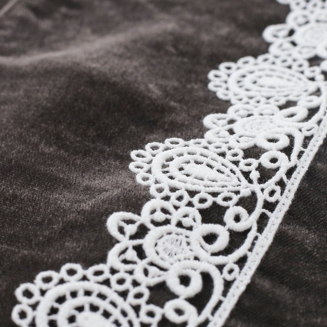 半衿販売：和装小物】ベロアレースこげ茶 – kimono-hearts-onlinestore