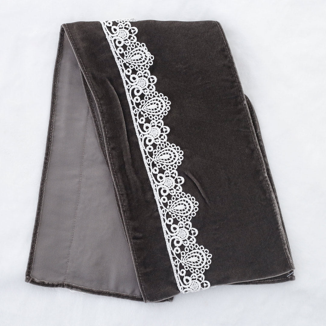 半衿販売：和装小物】ベロアレースこげ茶 – kimono-hearts-onlinestore