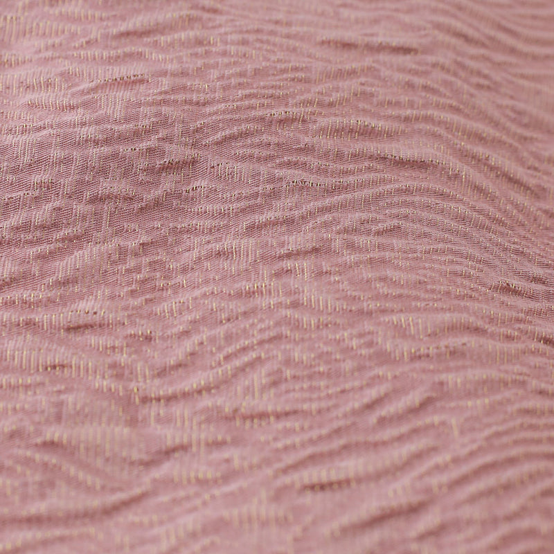 帯揚げ：ふくれ薔薇刺繍くすみピンク