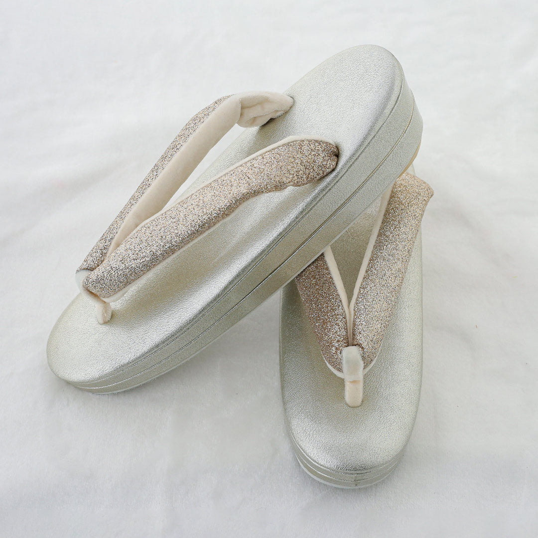草履バッグ：グリッターゴールド – kimono-hearts-onlinestore